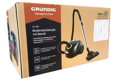 GRUNDIG VCC3851 - Beutelstaubsauger, stufenlose Saugkraftregulierung - C1 - Bild 1 von 2