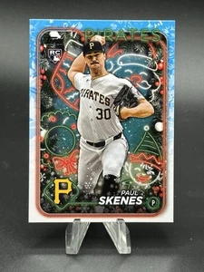 2024 Topps Holiday Mega Box Paul Skenes RC #H165 Pittsburgh Pirates - Picture 1 of 2