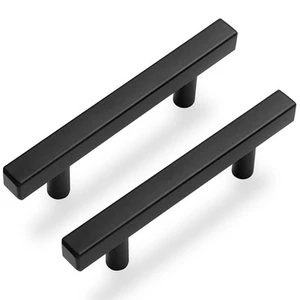 30 Pack 3 Inch Cabinet Handles Matte Black Cabinet Pulls Stainless Steel Draw... - Picture 1 of 7