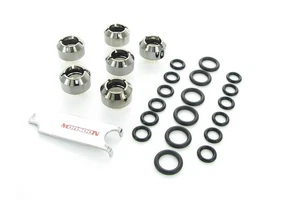 Monsoon Hardline Economy 1/2 x 5/8 Compression Fitting Six Pack - Chrome - Picture 1 of 4