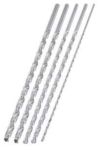 10047A Extra Long Drill Bit Set | 5-Piece | M2 HSS Steel | 12-Inch Length | 1... - Picture 1 of 4