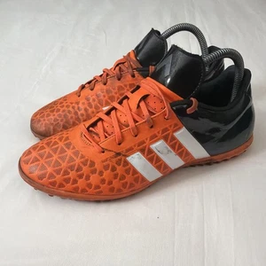 ADIDAS ACE 15.3 SOLAR ORANGE US Mens SZ 8 Or Women’s Size 9.5 Soccer Shoes - Picture 1 of 24