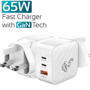 Pour IPhone 16E Pro Max Samsung Chargeur Rapide 20W/45W/65 USB-C - Photo 1/17