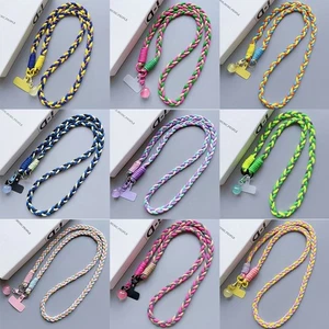 Detachable Braided Phone Lanyard Phone Charm Accessories - Photo 1 sur 16
