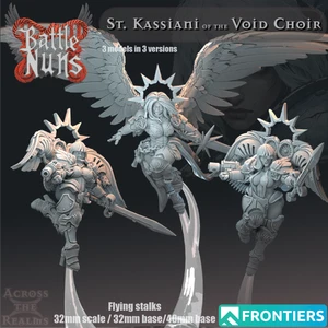 Across the Realms w/ NSFW Option | St. Kassiani | 3D Resin 32mm Miniature - Picture 1 of 5