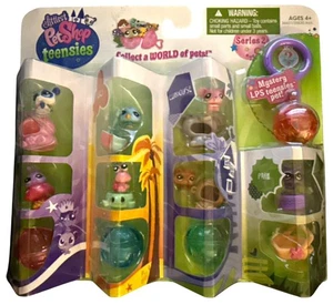 Littlest Pet Shop Teensies Series 2 Set THEATRE, BEACH, CLUBHOUSE, PARK +Mystery - Picture 1 of 2