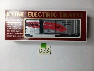 K-Line K6481100 Western Pacific (Red) Feather Box Car New Old Stock In Box - Picture 1 of 16