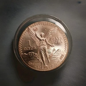  1984 Mo 1 oz Libertad .999 Mexico Nice  - Bild 1 von 2