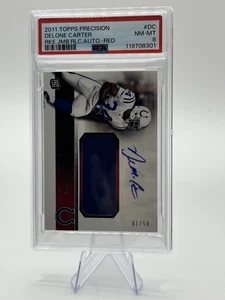2011 Topps Precision - Rookie Autographed Jumbo Relic Delone Carter #RAJR-DC - Picture 1 of 3