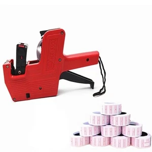 PREZZATRICE ETICHETTATRICE EURO + 21 ROTOLI ETICHETTE PREZZI + RICAMBIO Tampone - Foto 1 di 12