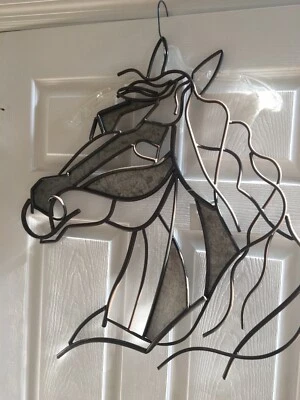 Arte de pared de metal con cabeza de caballo nuevo con etiquetas Foto 1 de 4