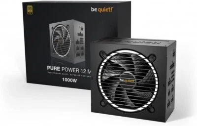 Be Quiet! 1000W 850W 750 Pure Power 12 M PSU Fully Modular Gold ATX 3.0 PCIe 5.0 - Image 1 of 4