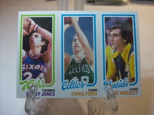1980-81 Topps Basketball #67 37/66/183 Jones / Ford / Hassett RC (93408) - Picture 1 of 2