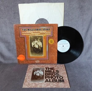 The Mills Bros Story Promo LP Vinyl Including Photo Album Ranwood Stereo R 8133 - Picture 1 of 11