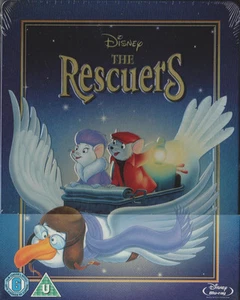 Walt Disney Bernhard und Bianca, geprägtes Blu Ray Steelbook, NEU & OVP - Picture 1 of 1