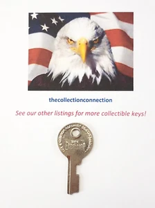 Vtg EXCELSIOR E5 Key Blank For Trunk Storage Case Toolbox Locks Uncut ORIG E-5 - Picture 1 of 9