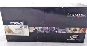 Tóner Lexmark C7700KS original negro C770 C772 - Imagen 1 de 1