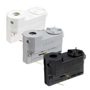 Global Trac XTSA 68 3-Phasen Stromschienen Multiadapter Schwarz/Weiß/Grau