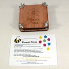 Wooden Flower Press mini complete kit 100mm party, schools, groups, class 1- 30