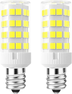 E12 LED Bulb 5W Equivalent to 40W C7 Bulbs Clear Type B Candelabra Base Bulbrite - Image 1 of 4