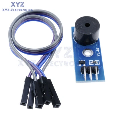 1-100PCS Passive Buzzer Alarm Module Sensor Beep for Arduino Smart Car + Cable - Image 1 of 4