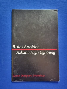 Folleto de reglas de alto rayo Azhanti - GDW Traveller - Imagen 1 de 2