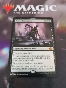 Mtg. Necrodominance. Foil. Modern Horizons 3. Pack Fresh - Picture 1 of 1