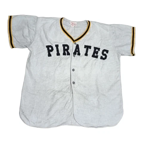 Bucky Warren  MLB 1960's  Pittsburgh Pirates  JERSEY XL Cover