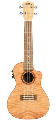 LANIKAI FLAMED MAPLE SERIES CONCERT ACOUSTIC ELECTRIC UKULELE FMCEC - image 1 of 4