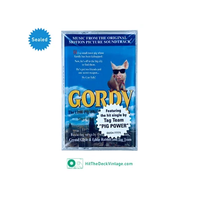 Gordy Soundtrack Cassette Tape 1995 Eddie Rabbitt Doug Stone Country SEALED - Image 1 of 3