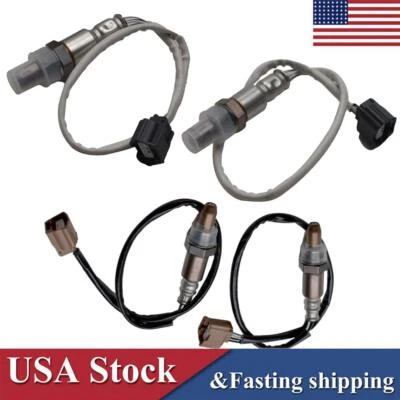 4PCS Oxygen O2 Sensor Upstream&Downstream For 2013 Infiniti JX35 2014 QX60 3.5L - Image 1 of 4