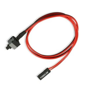 Estuche para PC de 20" pulgadas placa base ATX interruptor de encendido/apagado botón ENCENDIDO/APAGADO para Crypto Min - Imagen 1 de 2