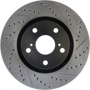 StopTech For Lexus ES350 2007 2008 2009 SportStop Slotted & Drilled Brake Rotor