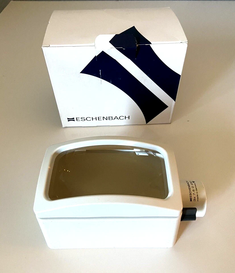 Cabezal rectangular de aumento Eschenbach solo sistema 3X VarioPlus 1580-63 Foto 1 de 4