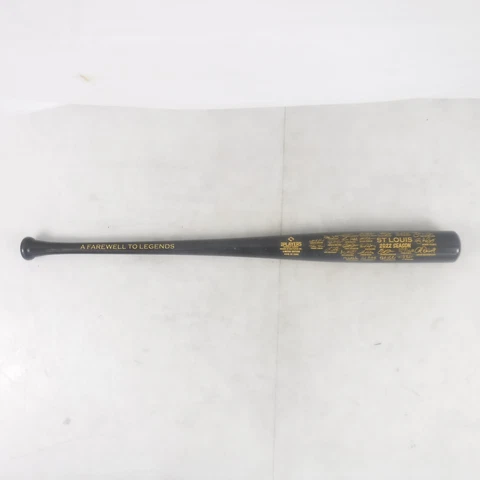 2022 St. Louis Cardinals A Farewell To Legends Wood Bat Signed Limited Edition Cover