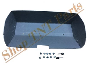 1962 Polara Fury Dodge Plymouth Glove Box Liner w/ 10pc Screws & 2pc Bumpers - Bild 1 von 1