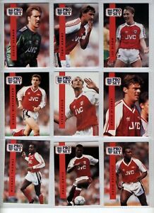 England Soccer 1990-91 Pro Set Cards Choose Upick from list (1-328)