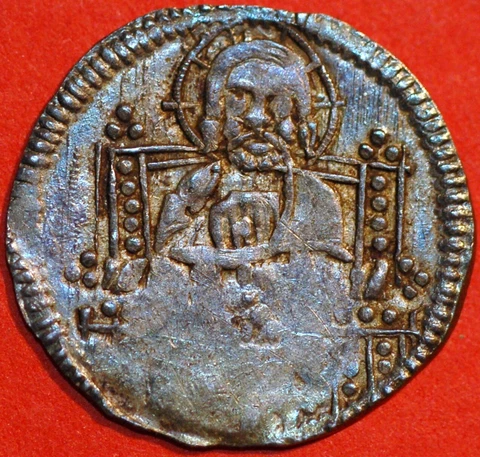 Serbia Medieval Emperor Stefan Dusan 1346-1355 silver Cover