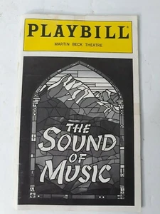 The Sound Of Music Playbill November 1998 Martin Beck Theatre  - Picture 1 of 9