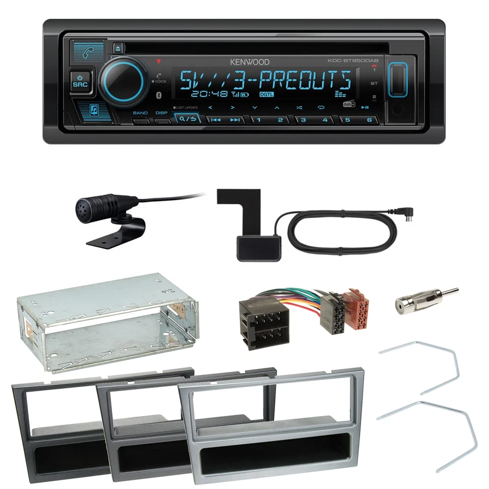 Kenwood KDC-BT950DAB Bluetooth CD Einbauset für Opel Vectra C Signum Corsa Combo - Bild 1 von 1