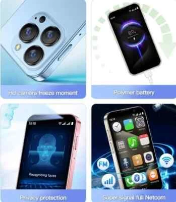 Mini telefono, 3.0 pollici mini telefono, 3G Smart Phone, 2GB RAM 16GB ROM - Immagine 1 di 3