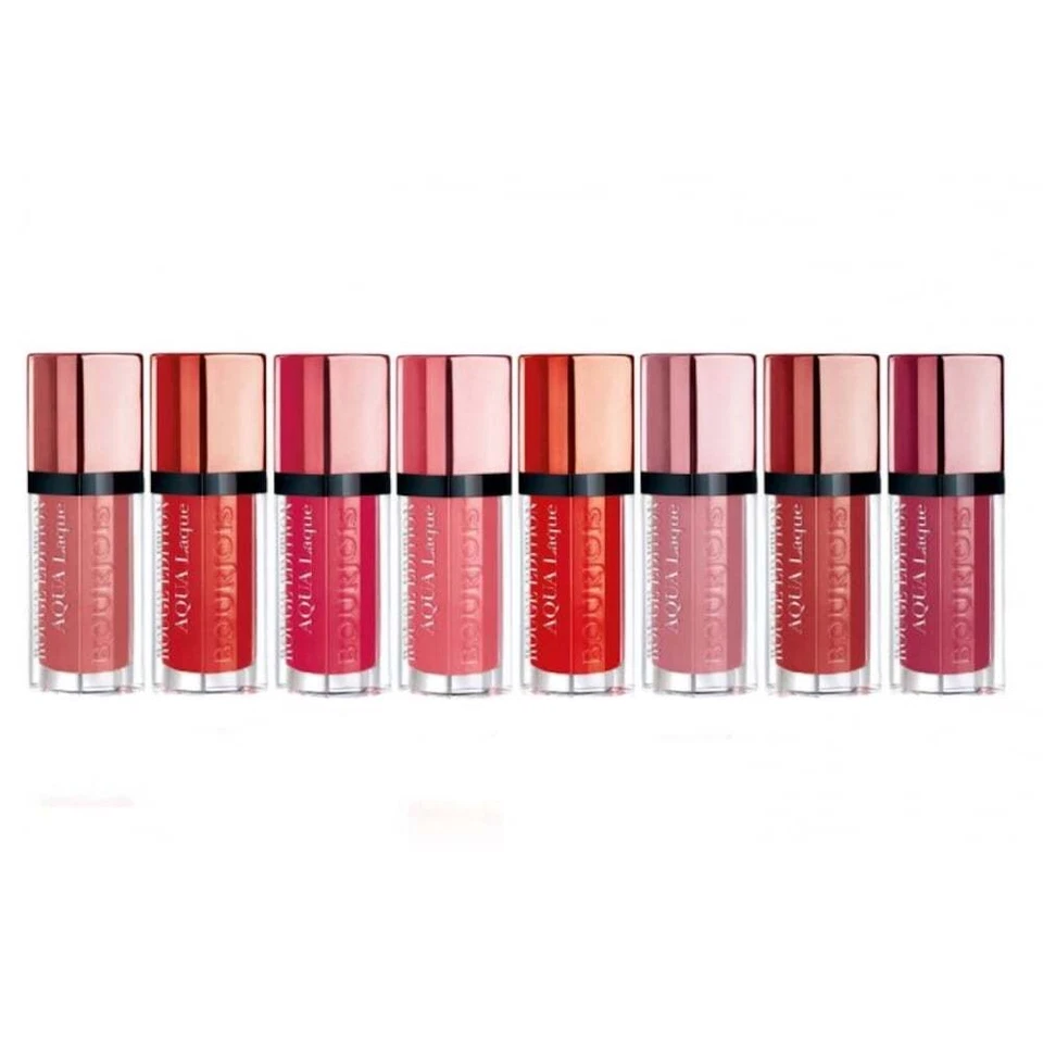 Bourjois Rouge Edition Aqua Laque Lipstick - Choose Your Shade - image 1 of 1