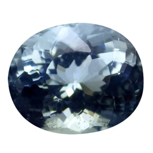 3,47 ct gut aussehendes Oval (11 x 9 mm) unbeheizt / unbehandelt Brasilien Aquamarin - Bild 1 von 1
