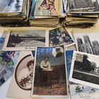 20 Vintage Postcards Job Lot UK Foreign Topographical Subject Mixed 1900s-1980s