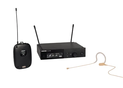 Shure SLXD14/153T Headset Wireless Microphone System TAN - Image 1 of 4