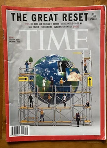 Time Magazine 2020 The Great Reset Klaus Schwab WEF New World Order - Picture 1 of 16