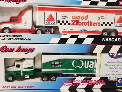 Corgi Race Image citgo Ford 1:64 Scale Nascar Racing Transporter semi big rig - Image 1 of 4