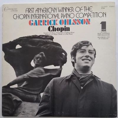Garrick Ohlsson Chopin Piano Competition LP CS2029 CS2030 Part 1&2 Vinyl 1971 NM - Image 1 of 4