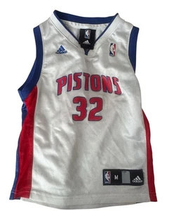 Youth Medium Detroit Pistons Hamilton Jersey 5-6 Size Medium Adidas - Picture 1 of 3
