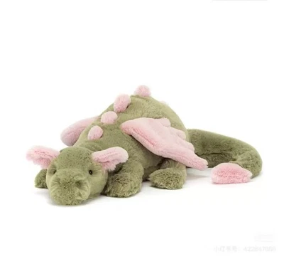 50cm Jellycat Matcha Dragon Soft Plush Toy With Bag/Tag For birthday gift - image 1 of 2